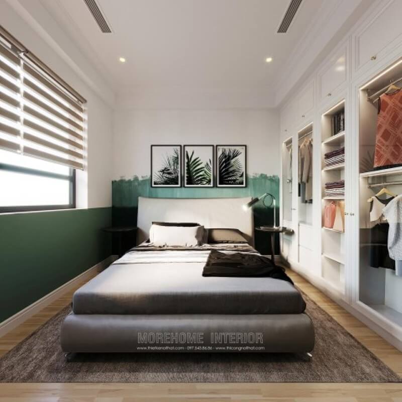 Nội thất phòng ngủ chung cư cao cấp Thiết kế chung cư