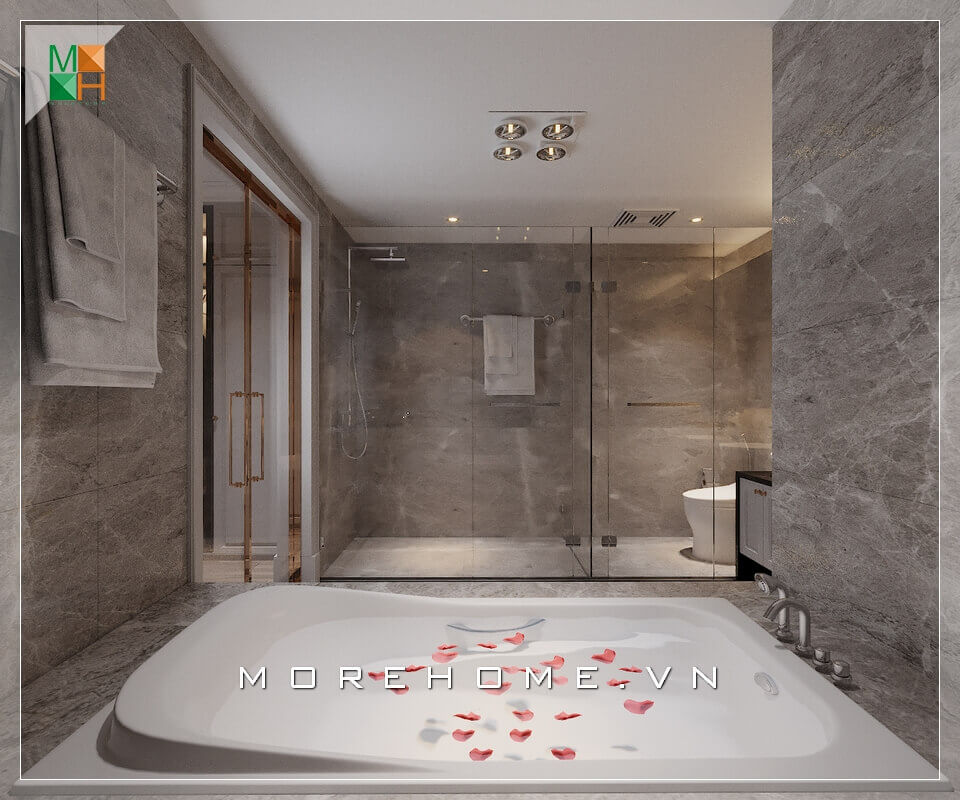 Mẫu thiết kế phòng tắm biệt thự, nhà phố, chung cư đẹp, tiện nghi và sang trọng Thiết kế chung cư