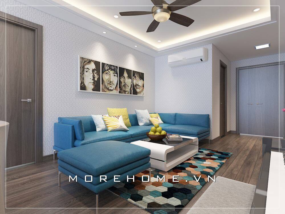 Tư vấn bố trí nội thất căn hộ đẹp hiện đại, phóng khoáng 