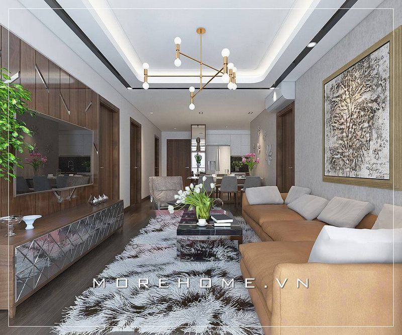 # 19 Ý tưởng thiết kế nội thất chung cư hiện đại sang trọng năm 2022-2023 - MOREHOME