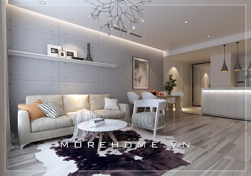 Bộ sofa mang phong cách hiện đại đẹp tinh tế mang đến cảm giác thoải mãi, dễ chịu khi sử dụng.